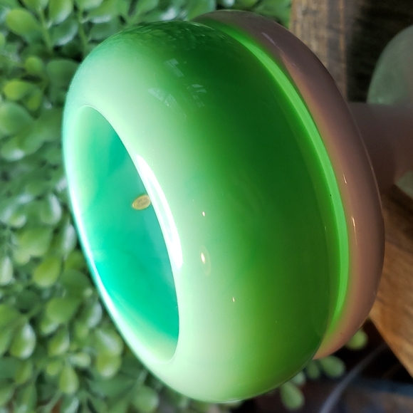 BEST Vintage Kenneth Jay Lane KJL Massive Chunky Swirled Lucite Bangle Bracelet! - Picture 10 of 15